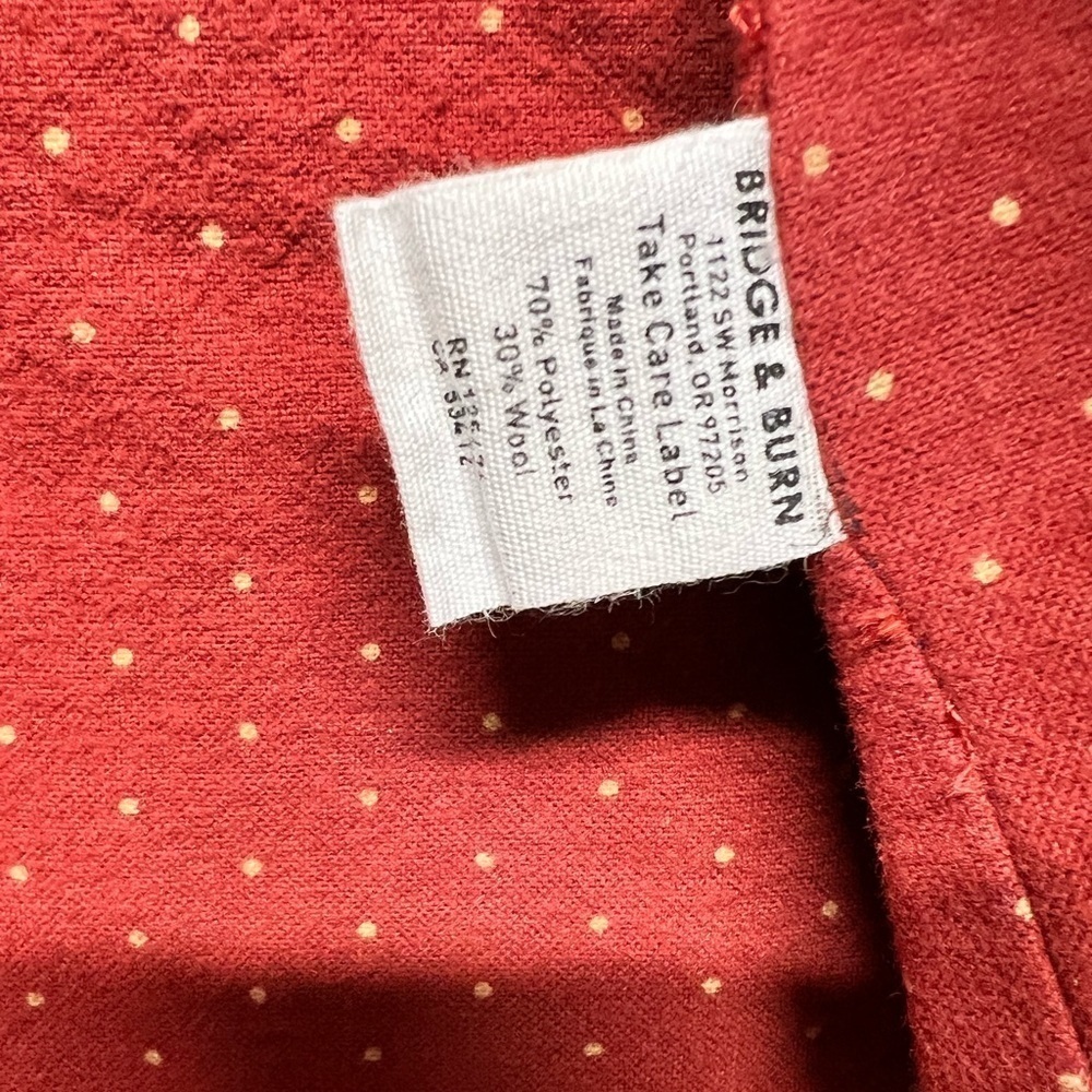 BRIDGE & BURN Gray Plaid Wool Coat - Picture 12 of 12